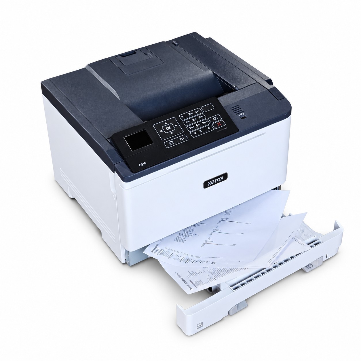 Xerox C310 Color Laser Standard Printer VERY CLEAN PLEASE READ FULL DESCRIPTION