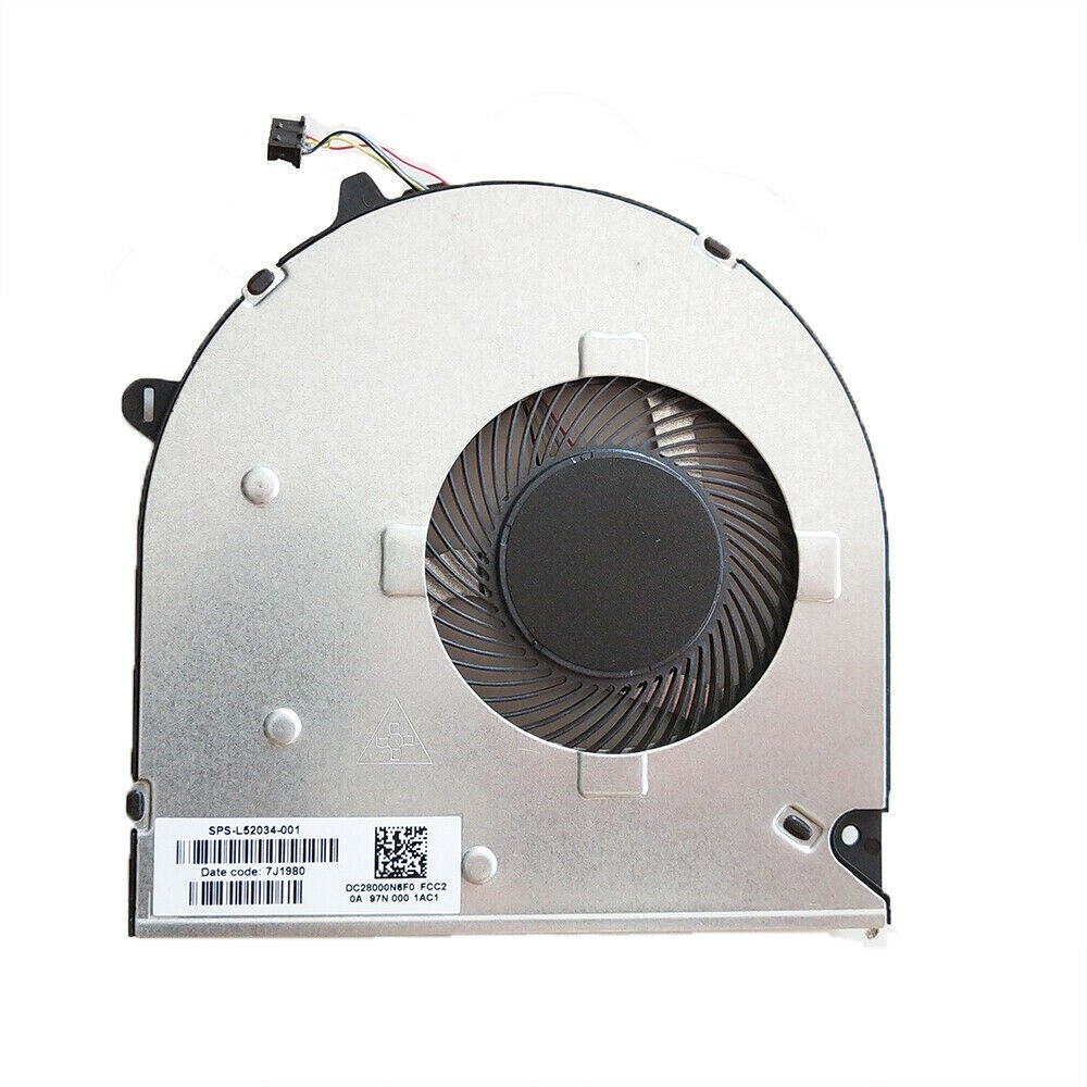 For HP 15-dw2037wm 15-dw2048nr 15-dw2057cl 15-dw2063st Laptop CPU Cooling Fan