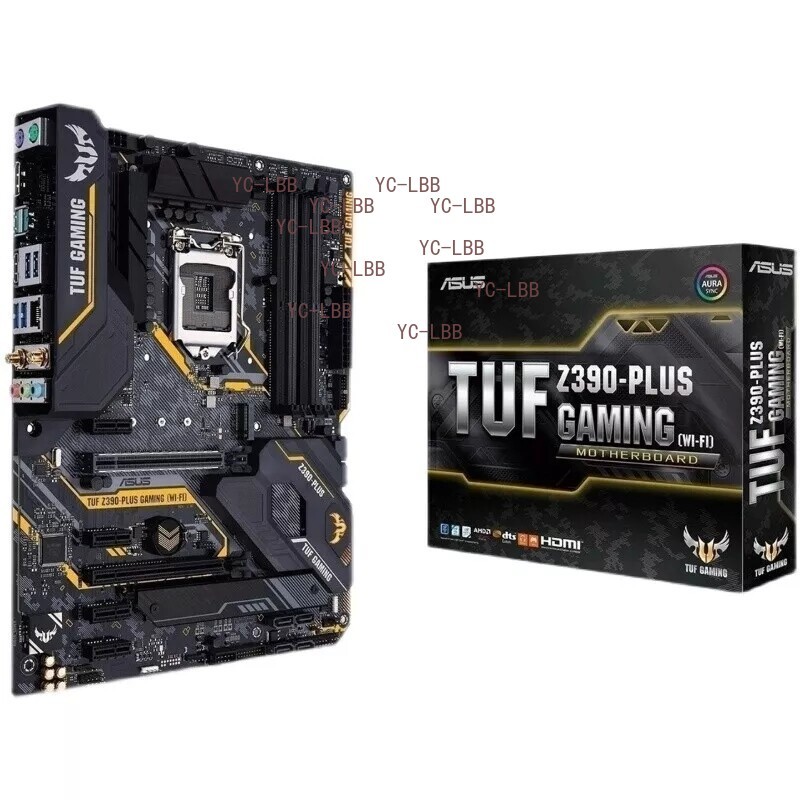 ASUS TUF Z390-PLUS GAMING [WIFI] ATX Motherboard Intel Socket LGA1151 DDR4 HDMI
