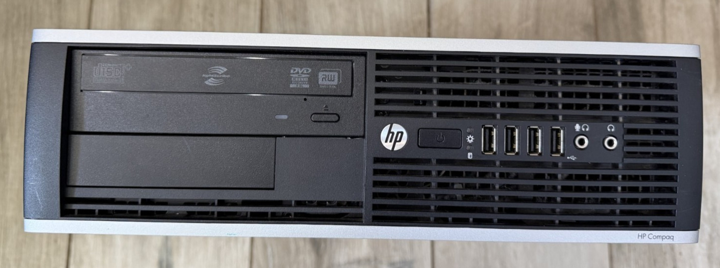 HP Elite 8200 (500GB HDD, Intel Core i5-2400, 3.10GHz, 8GB RAM) SFF Desktop)