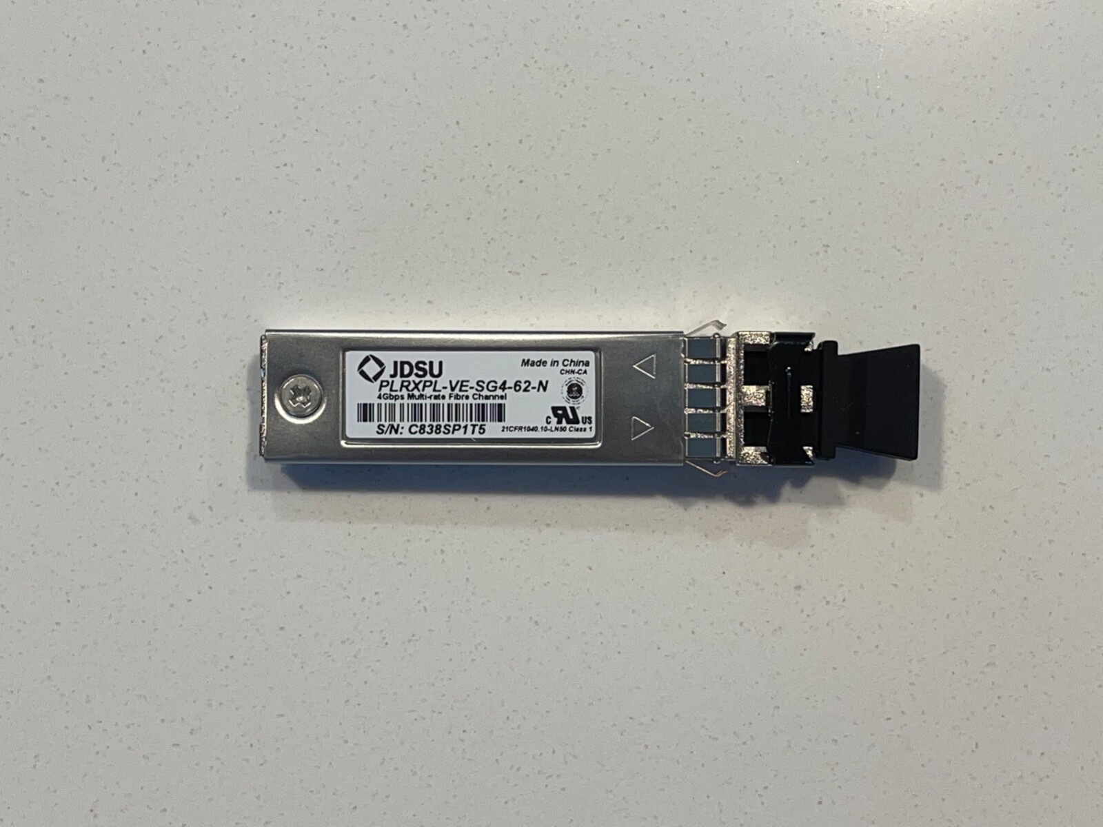 JDSU PLRXPL-VE-SG4-62-N 4Gbps Fibre Channel SFP Transceivers