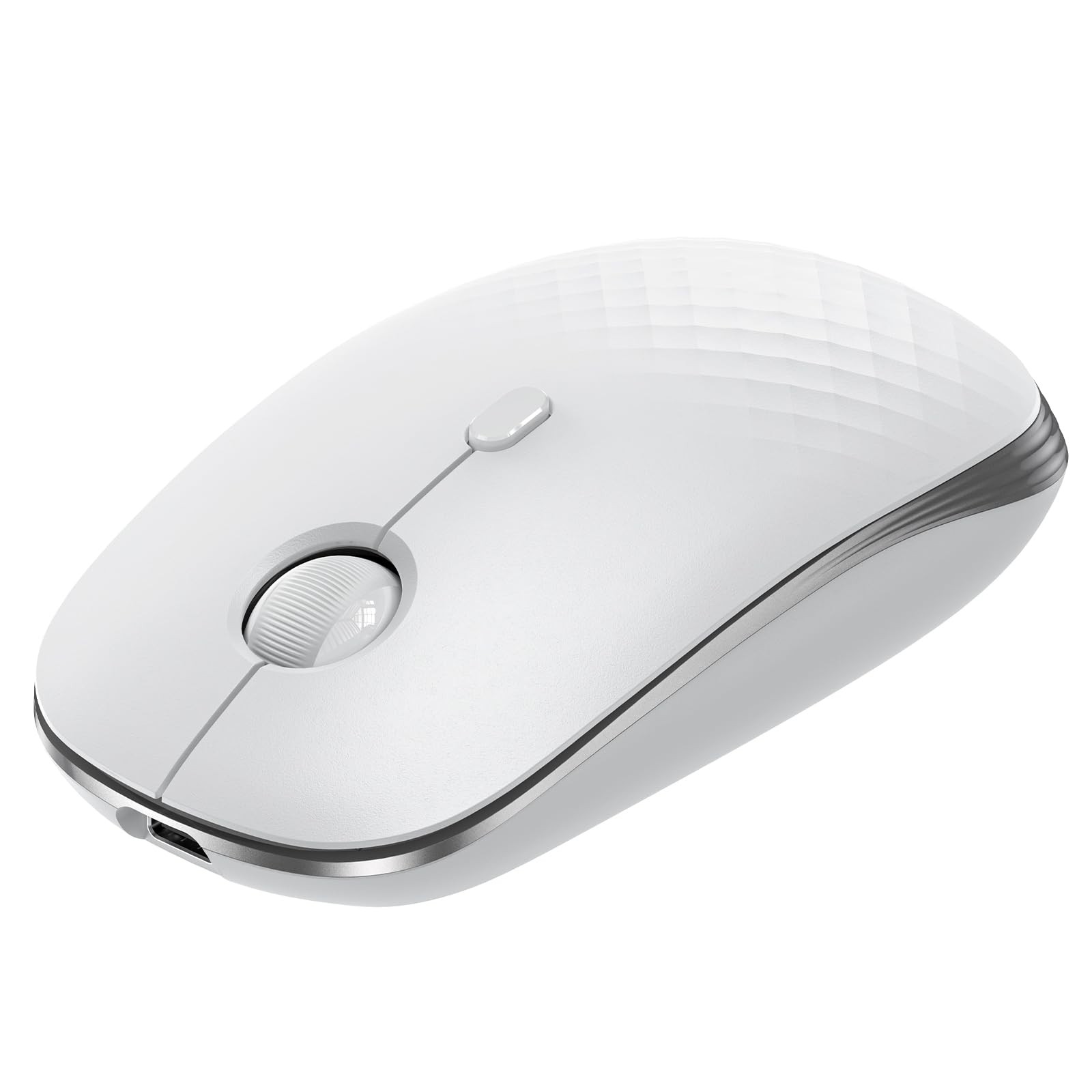 TECKNET TK-MS090 Rechargeable Wireless Mouse White New