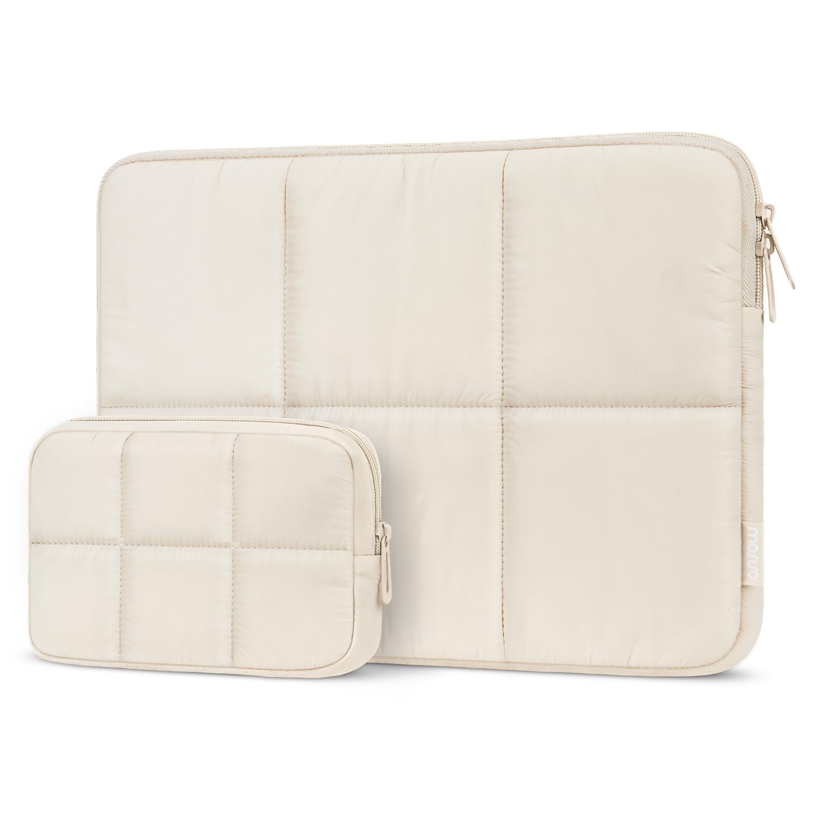 MOSISO 360 Protective Laptop Case 13-14 inch, 13.3 inch Puffy Sand