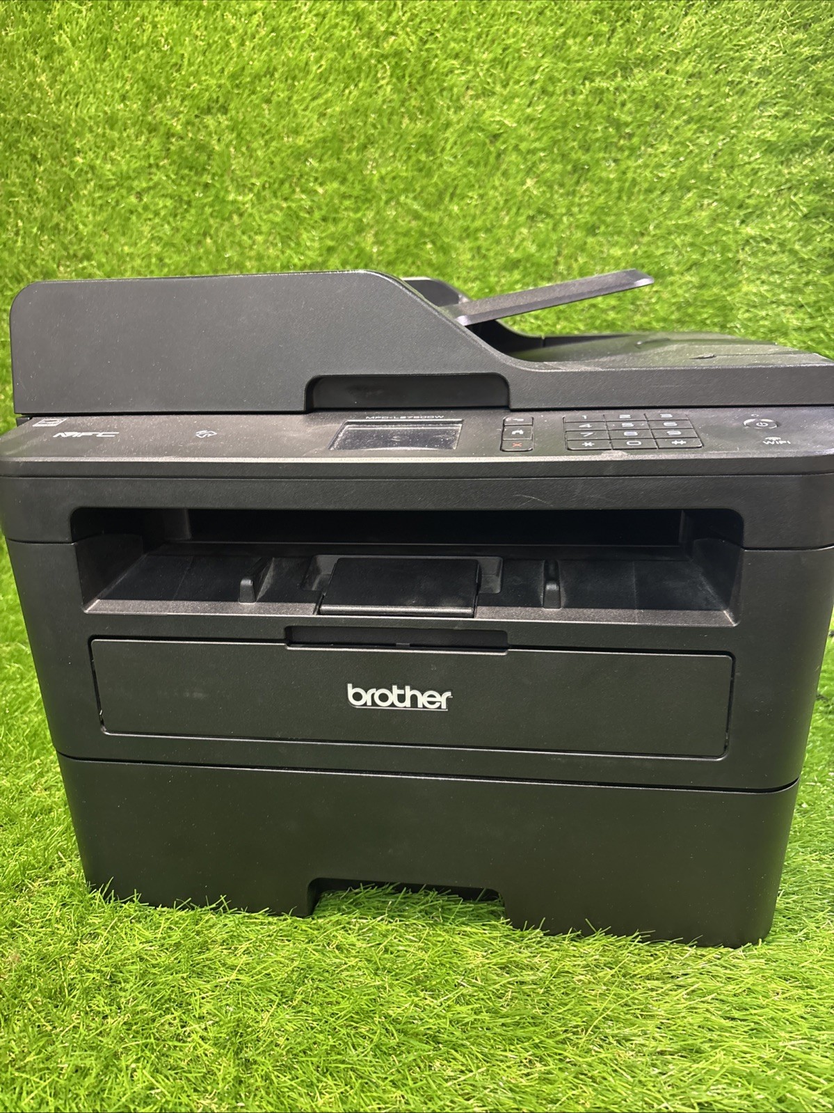 Brother MFC-L2685DW Wireless Scan Fax Copy Black Not Working See Description