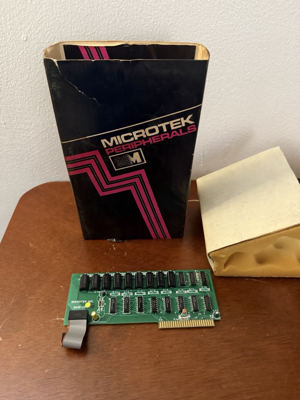 Apple II Microtek BAM-16 Memory Upgrade Interface Card W BOX Original IY