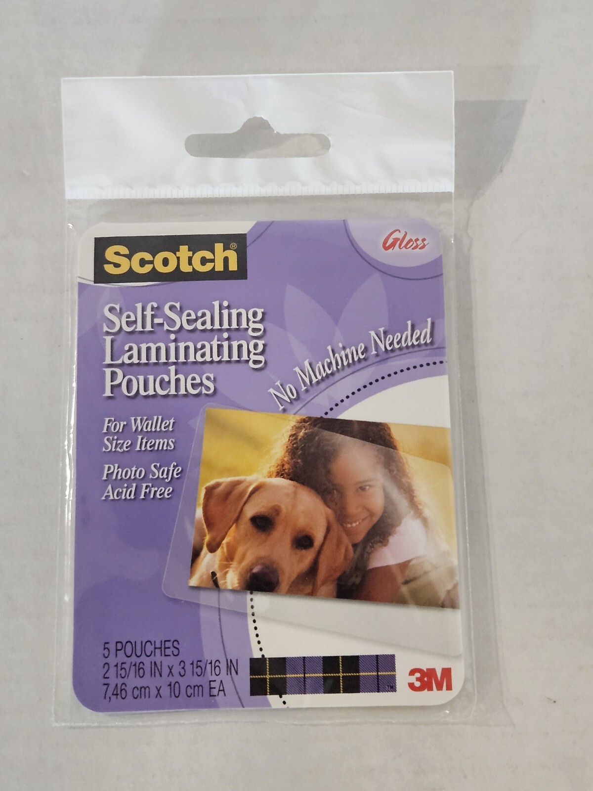 3M Photo Laminating Sheets For Items Up To 3 By 2 Inches,  PL903G