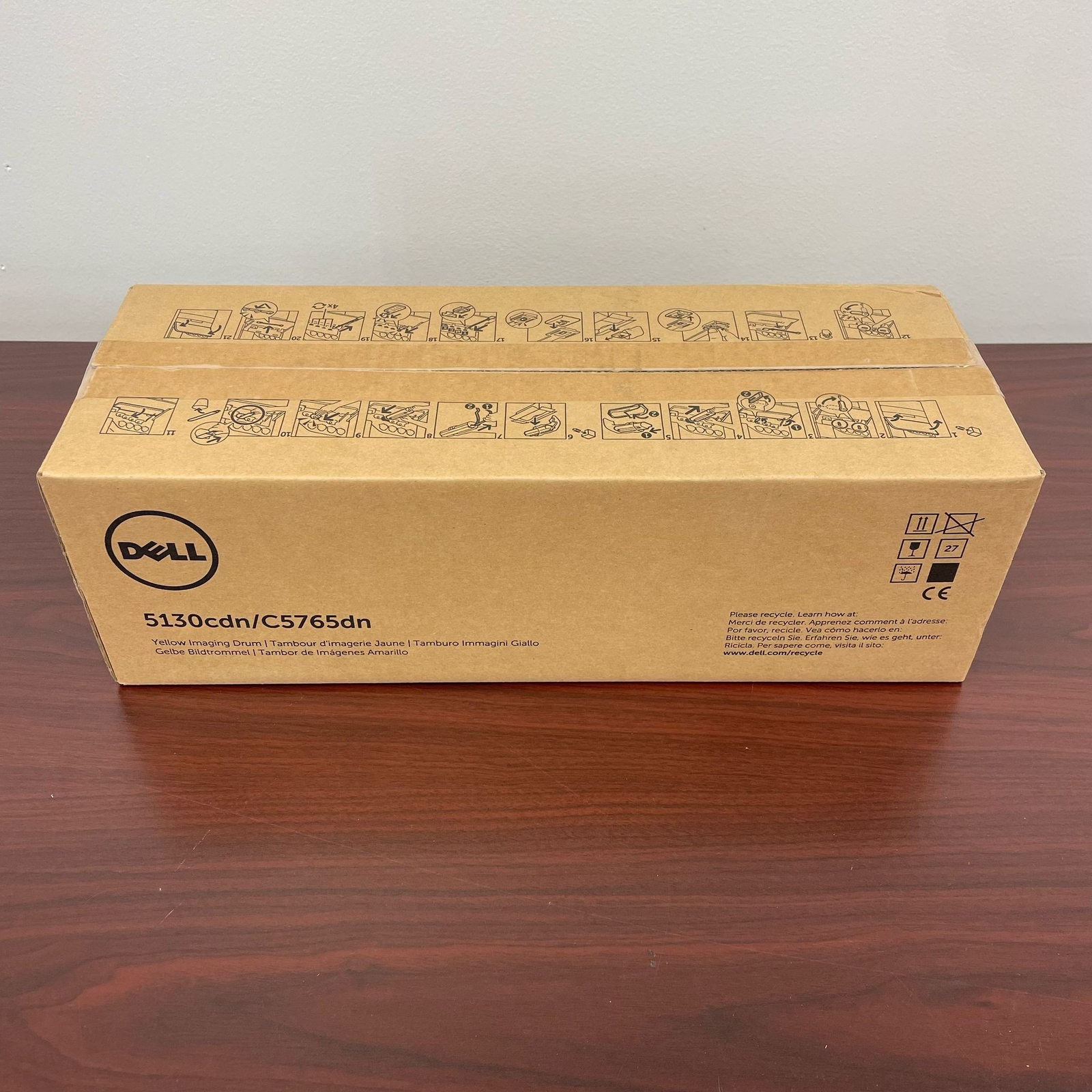 Genuine DELL 5130CDN IMAGING DRUM KIT YELLOW CT350803 X951N