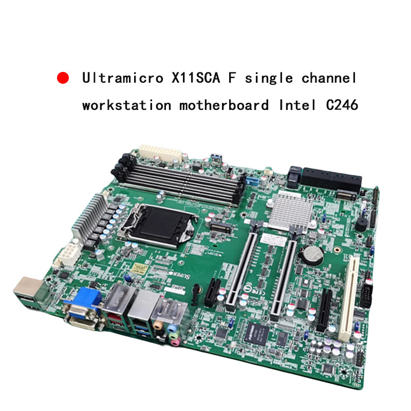 Supermicro Engineteh BIOS X11SCA-F Intel C246 Single Socket LGA-1151 Motherboard