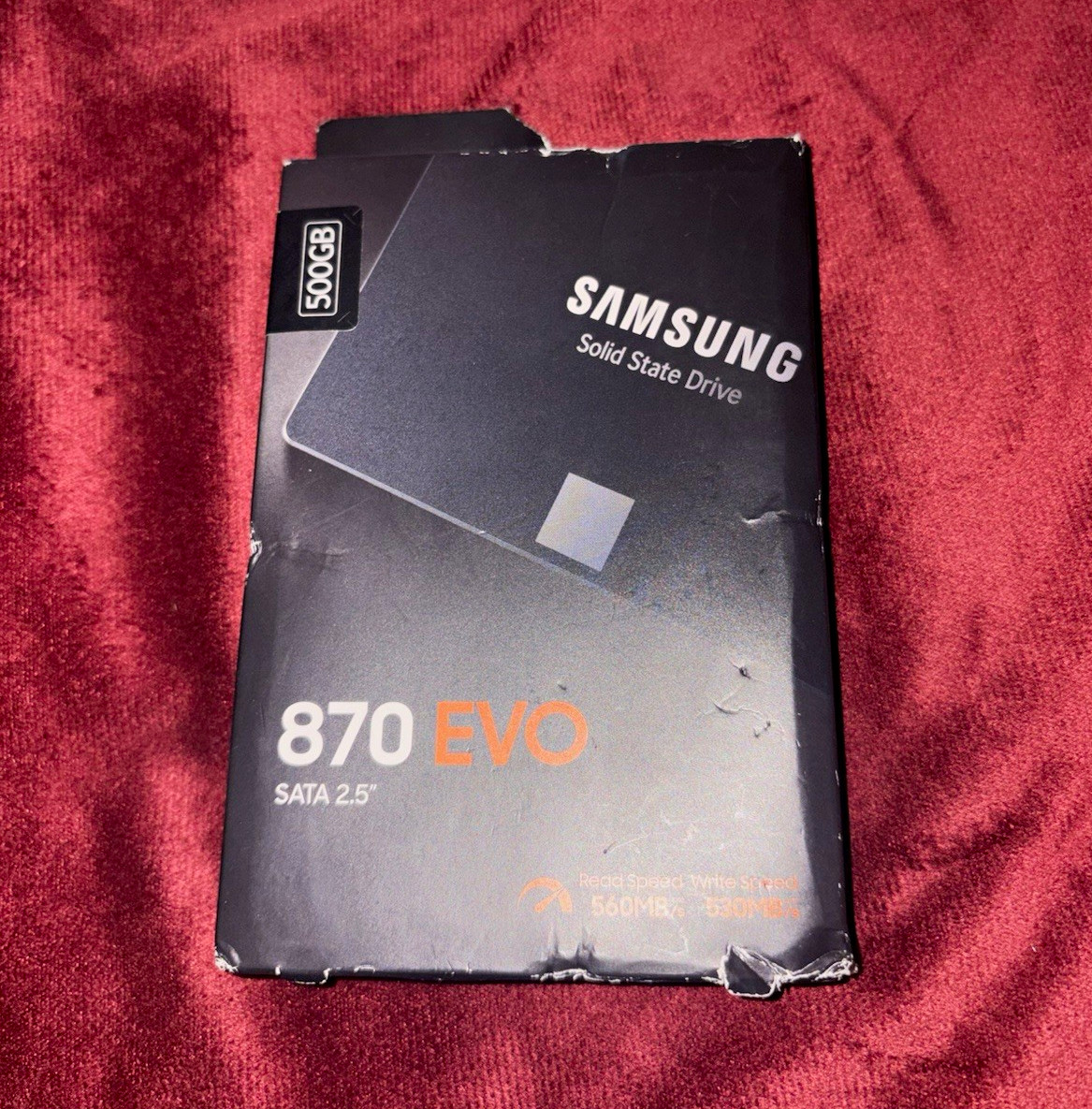 Samsung 870 EVO 500GB 2.5" SATA Internal SSD Secure Encryption MZ-77E500