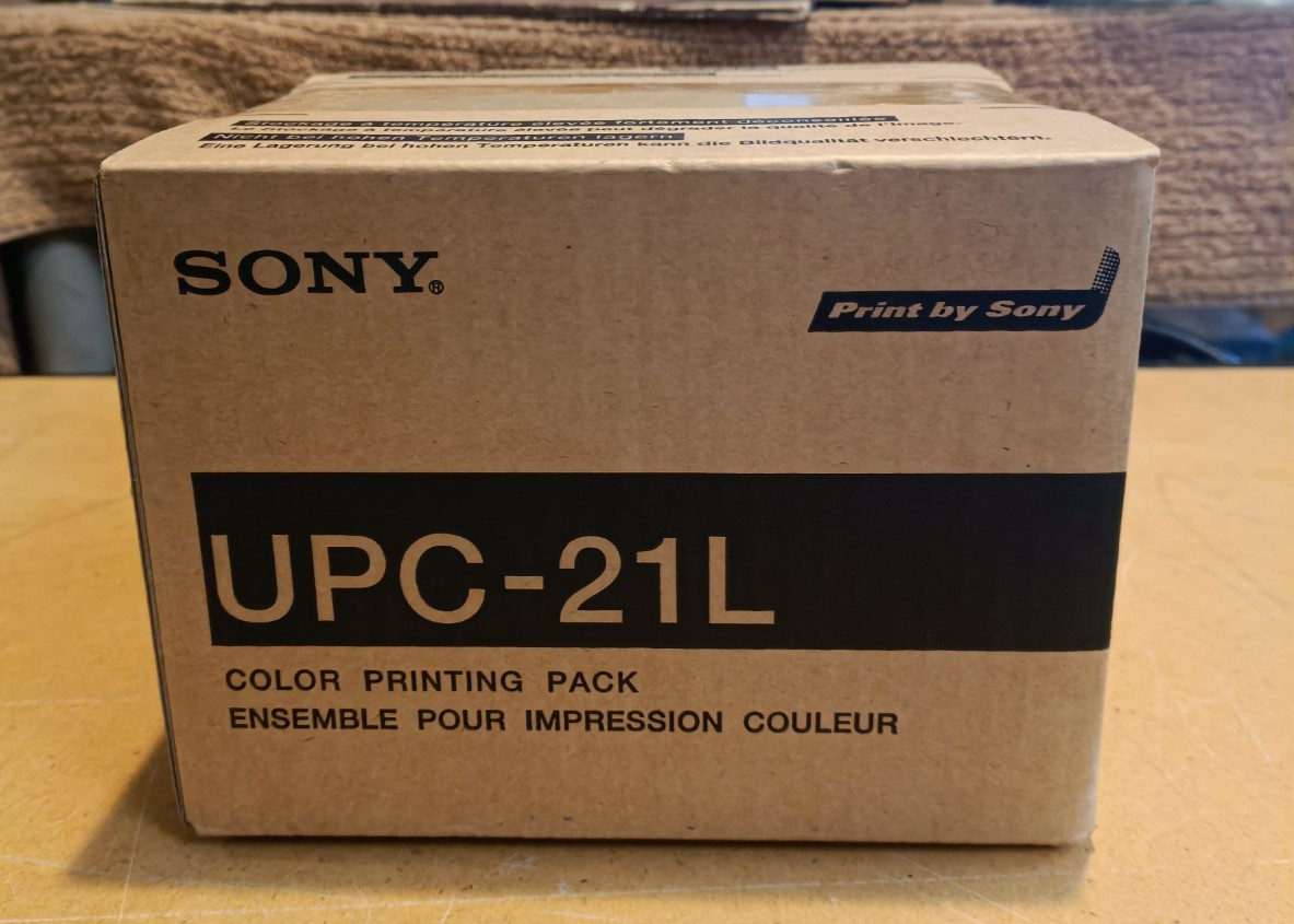 Sony UPC-21L Color Printing Pack Unopened