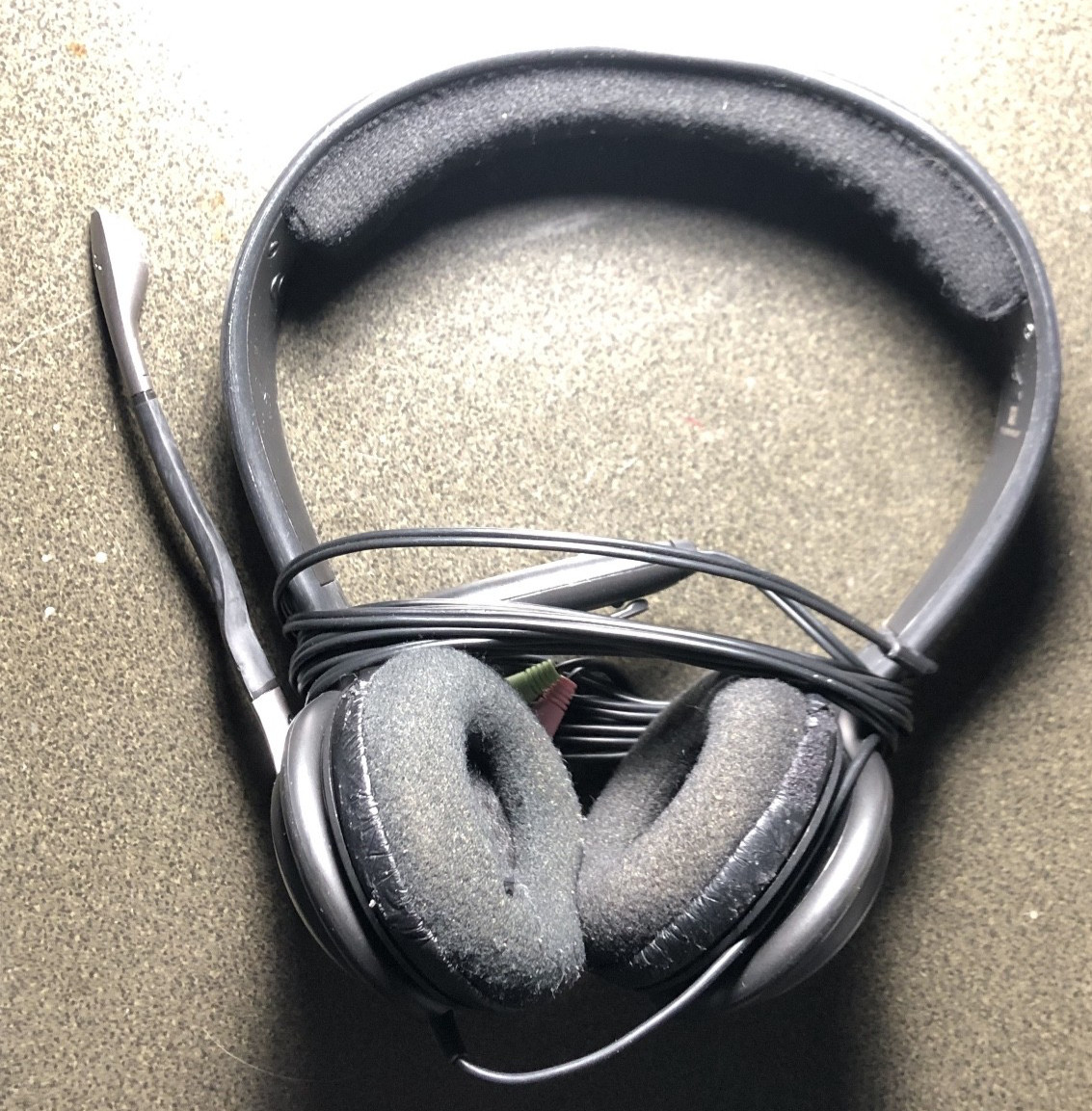 Sennheiser Communications PC 151 Headset - Mic not work - For parts or repair