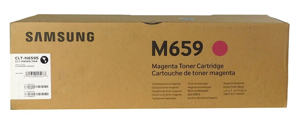 Samsung CLT-M659S Magenta Toner Cartridge for CLX-8640ND/8650ND - Genuine