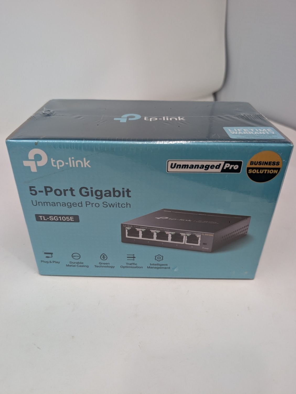 TP-Link TL-SG105E(UN) V4 5-Port Gigabit Unmanaged Pro Switch Sealed