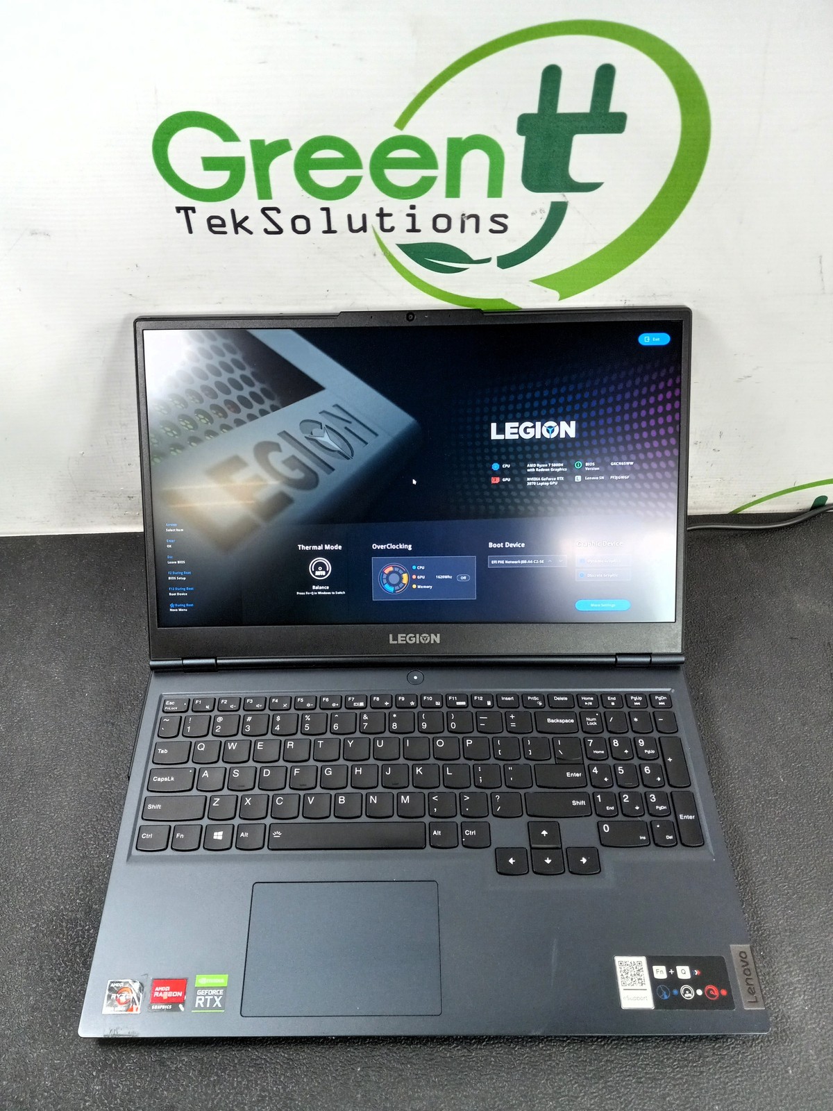 Lenovo Legion 5 15ARH7H 15.6” Ryzen 7 5800H 48GB 1TB Laptop w PA Win11P