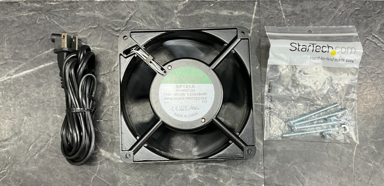 StarTech AC Fan Kit ACFANKIT12 ✅ ❤️️ ✅ ❤️️ NEW IN OPEN PACKAGING