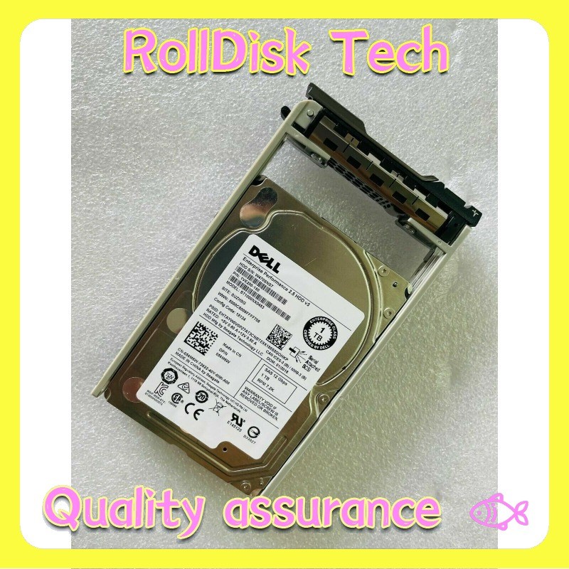 Dell 56M6W 056M6W 1TB 7.2K RPM 12Gbps 2.5" SAS Hard Drive ST1000NX0453 W/ Tray