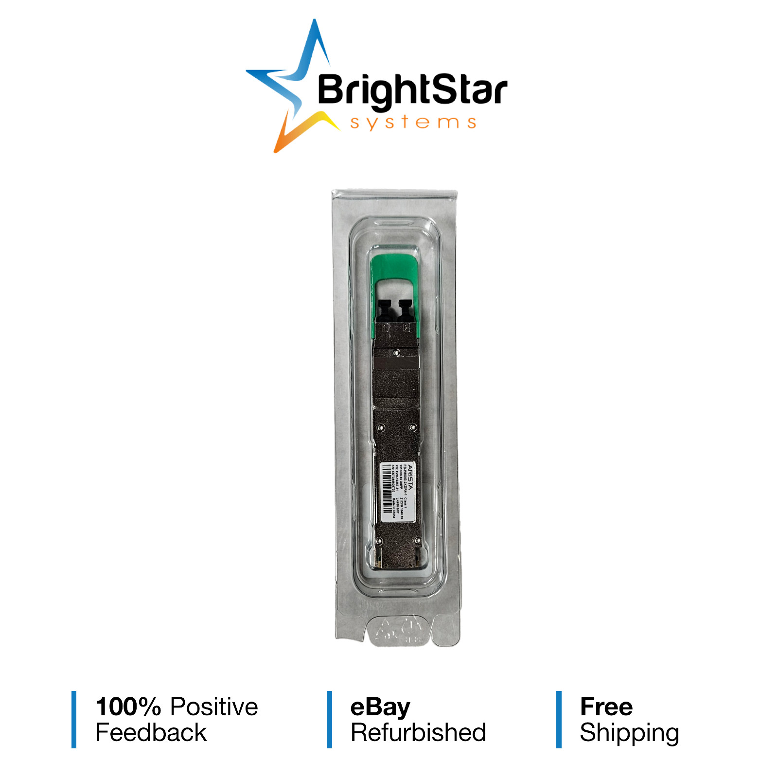 Arista 800G OSFP 2x 400G DR4, FB-P800G-2XDR4-1 (XVR-10367-51) Transceiver