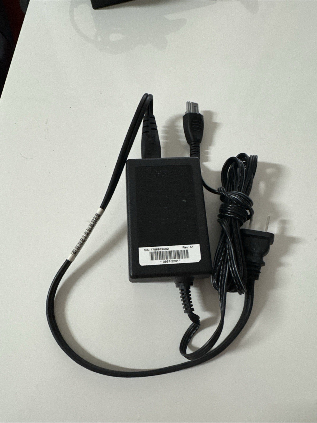 Genuine OEM HP Printer Power Supply Cord AC Adapter Charger 0957-2231-Free Shipp