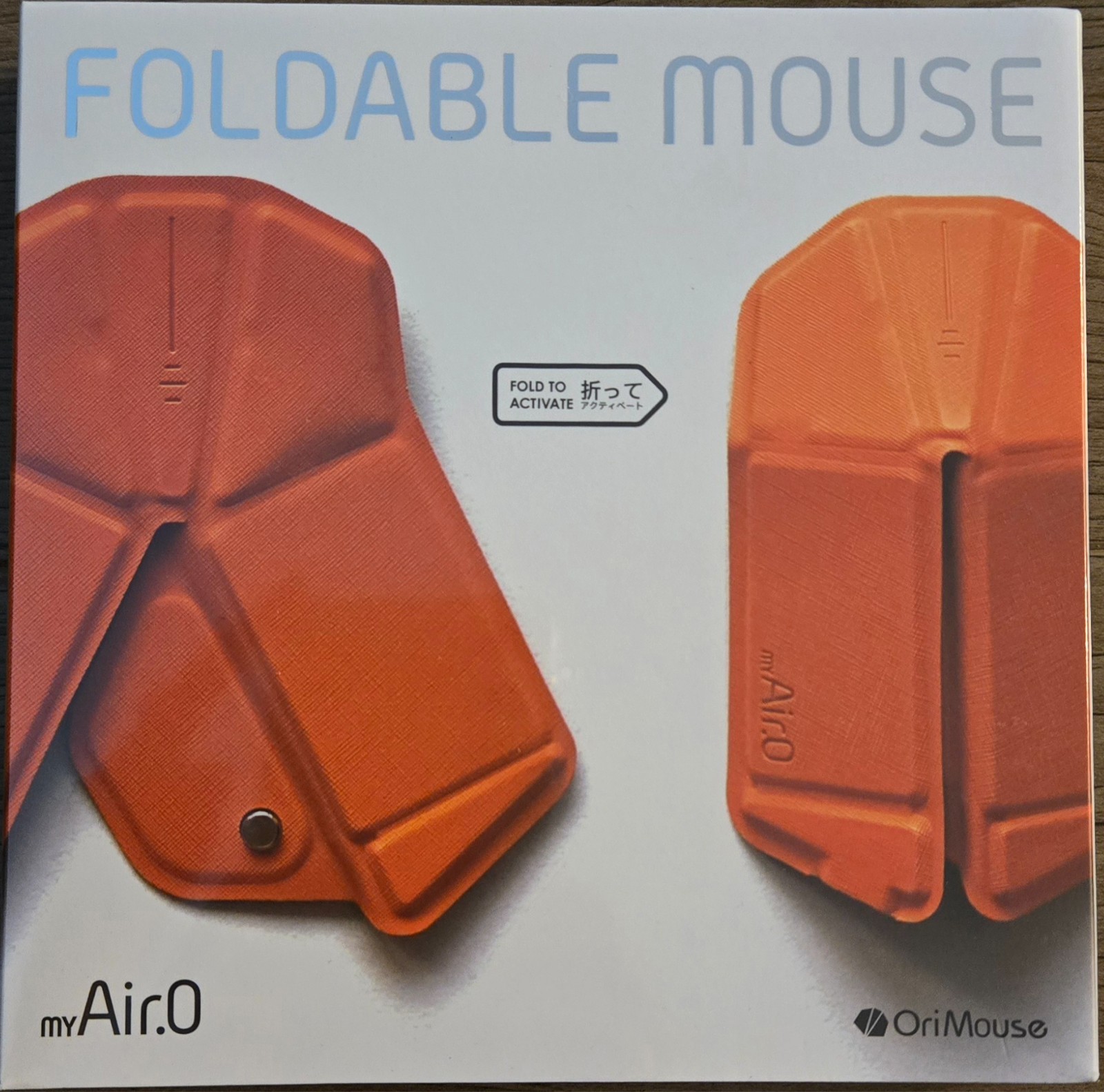 myAir.0 OriMouse Ultra Slim Foldable Wireless Bluetooth Mouse + Free Bag and Pad