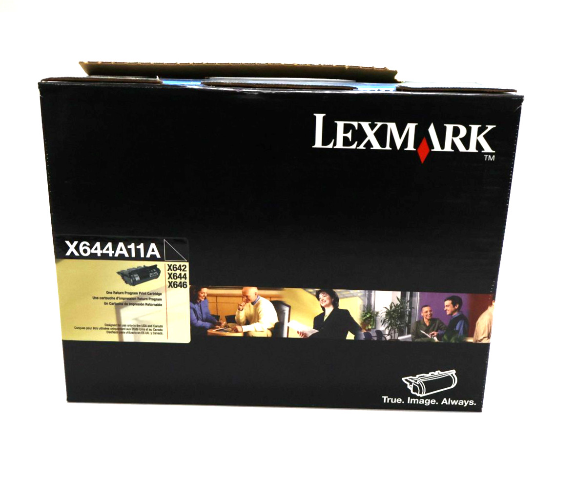 Genuine Lexmark X644A11A Black Return Program Toner Cartridge For X642 X644 X646