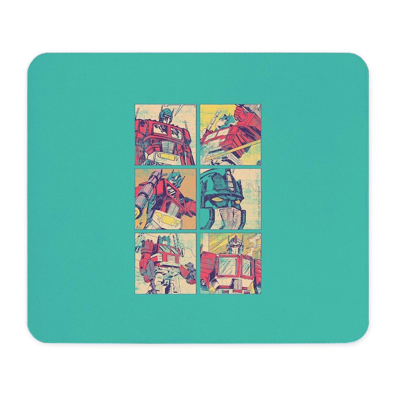 CafePress Optimus Prime Comic Mousepad  (95752689)