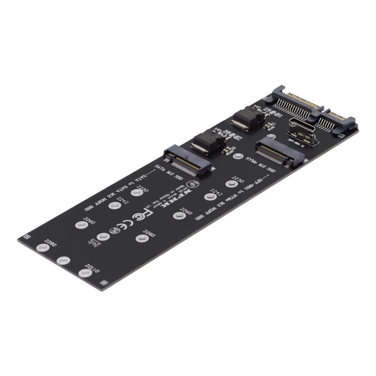 Cablecc Oculink SFF-8612 8611 to U.2 Kit M-Key to NVME PCIe SSD and NGFF to S...