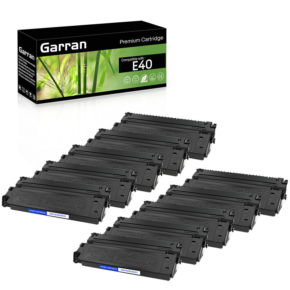 10x E40 Toner Cartridge Compatible with Canon PC-920 PC-921 PC-940 PC-950 PC-795