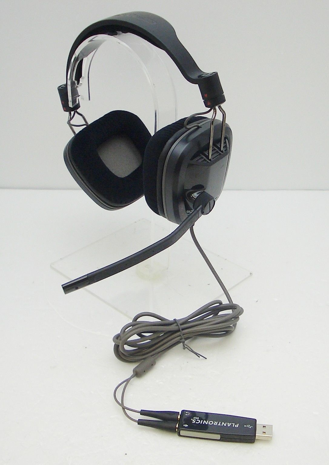 Plantronics GameCom 380 Stereo DSP Surround Sound Gaming USB Headset - Bulk Pack