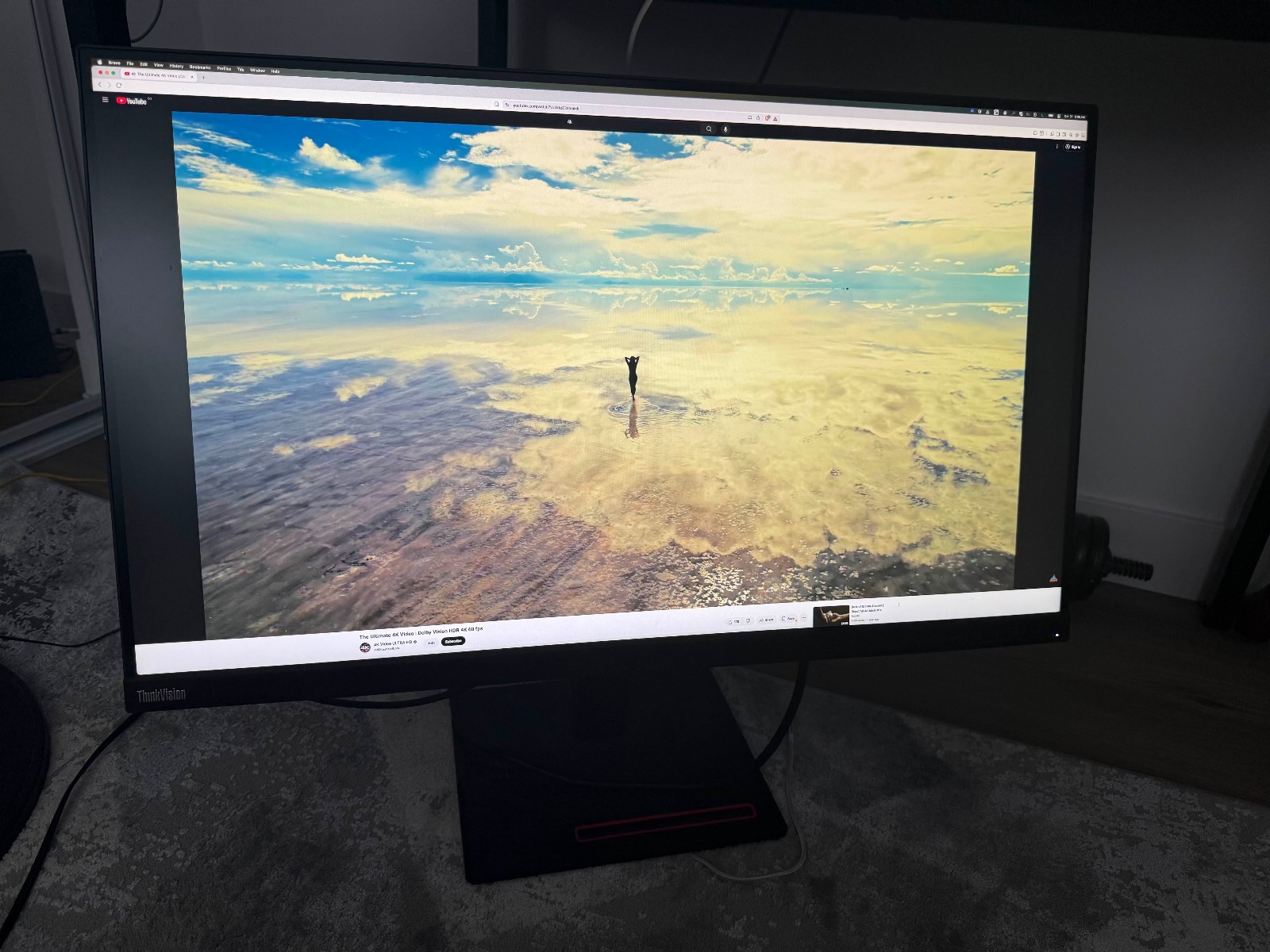 Lenovo ThinkVision P32p-20 31.5" IPS LED Monitor - WITH STAND