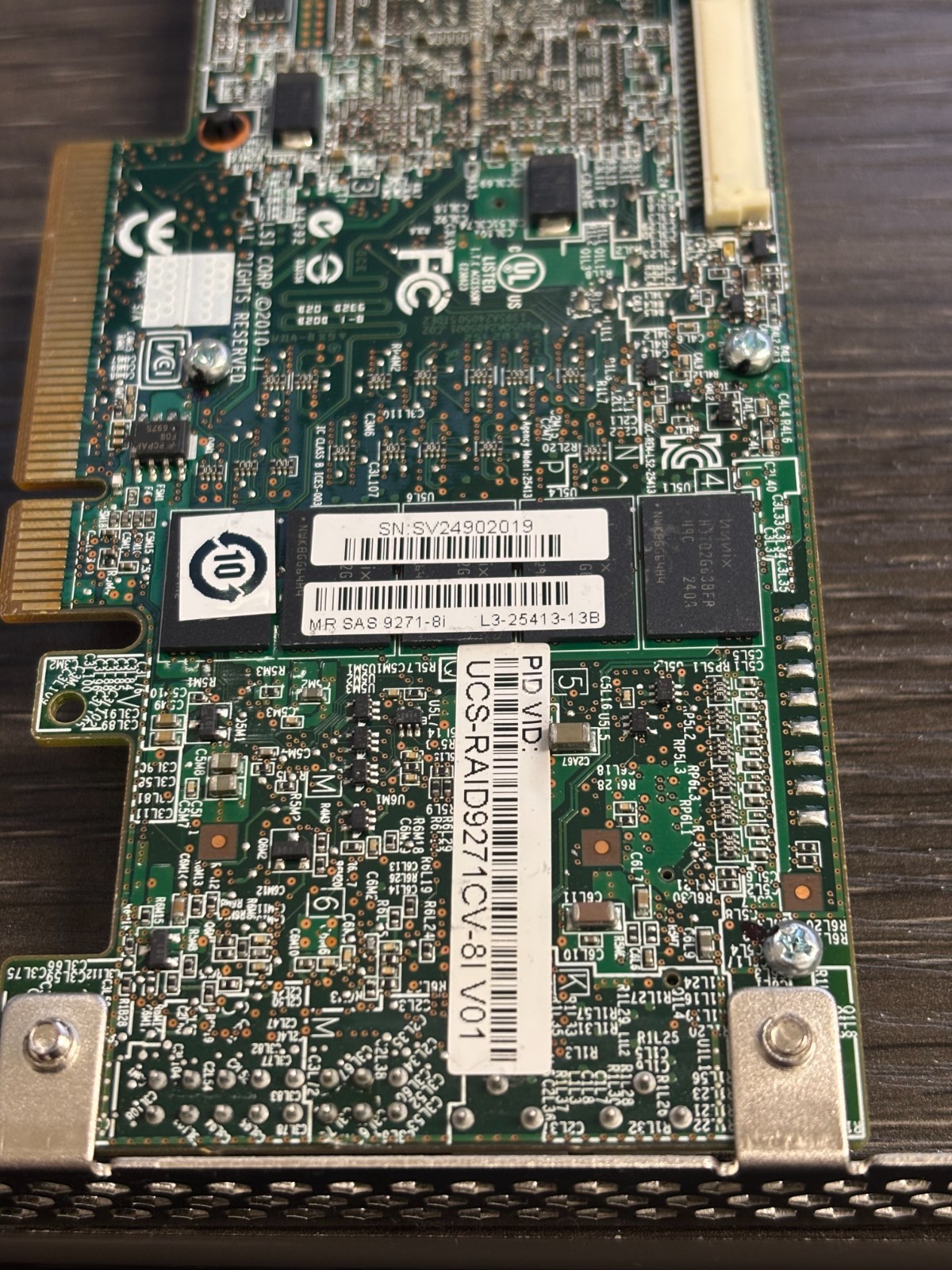 LSI MegaRAID SAS 9271-8i PCIe 3.0 x8 8-Port 6Gb/s RAID Controller 1GB Cache