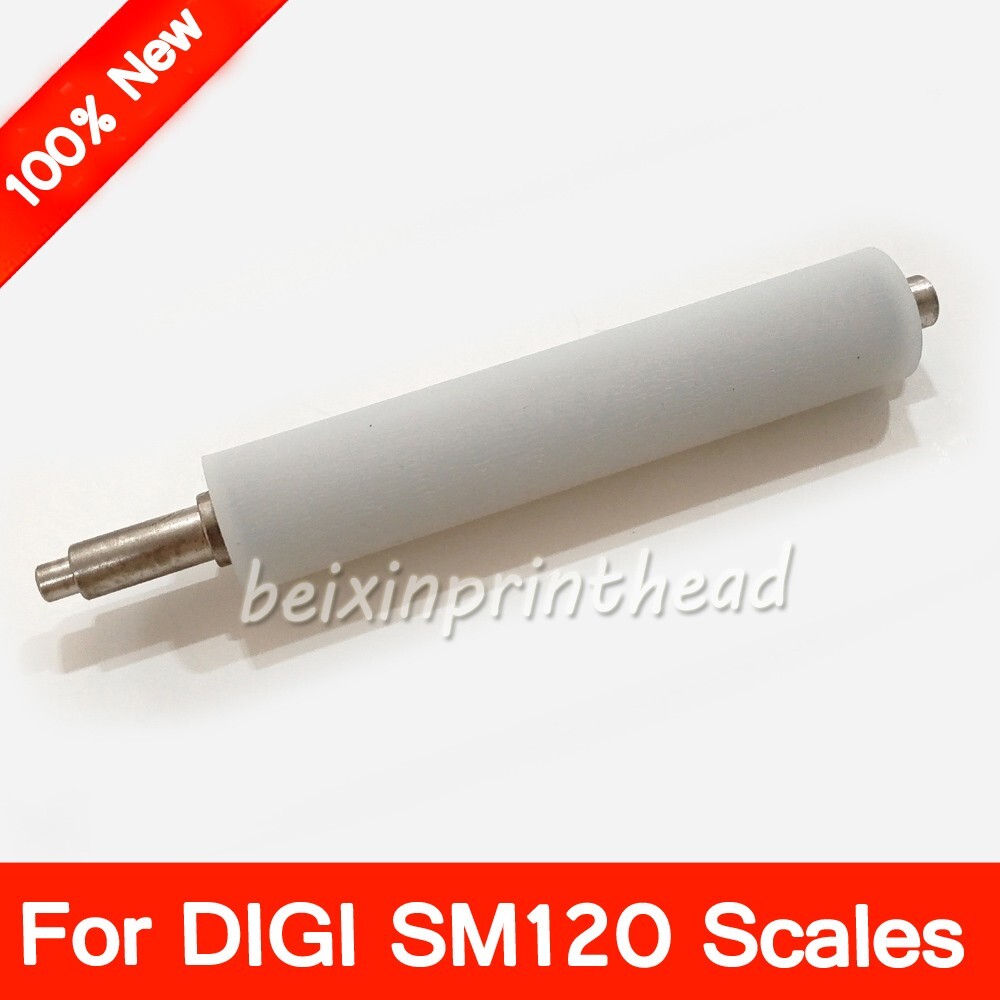 100% New Platen Rubber Roller For DIGI SM120 SM120P SM120B Liner Label  Scales