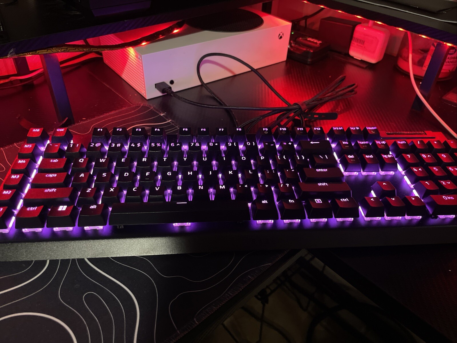 Razer BlackWidow V4 X Gaming Keyboard Green Switches, 