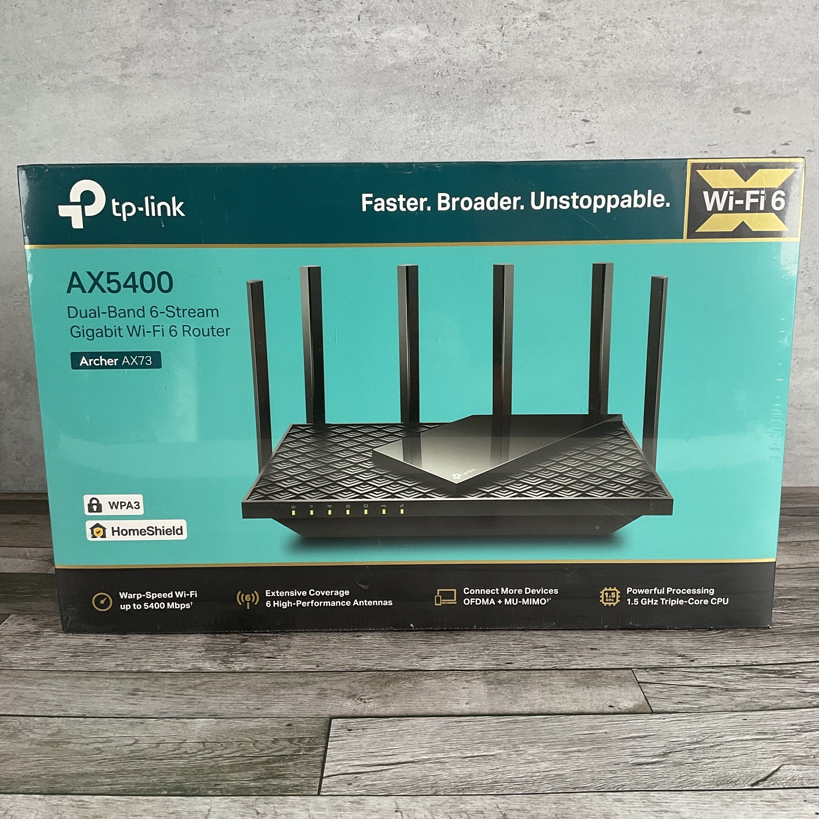 TP-LINK AX5400 Dual-Band Gigabit Wi-Fi 6 Router (Archer AX73)