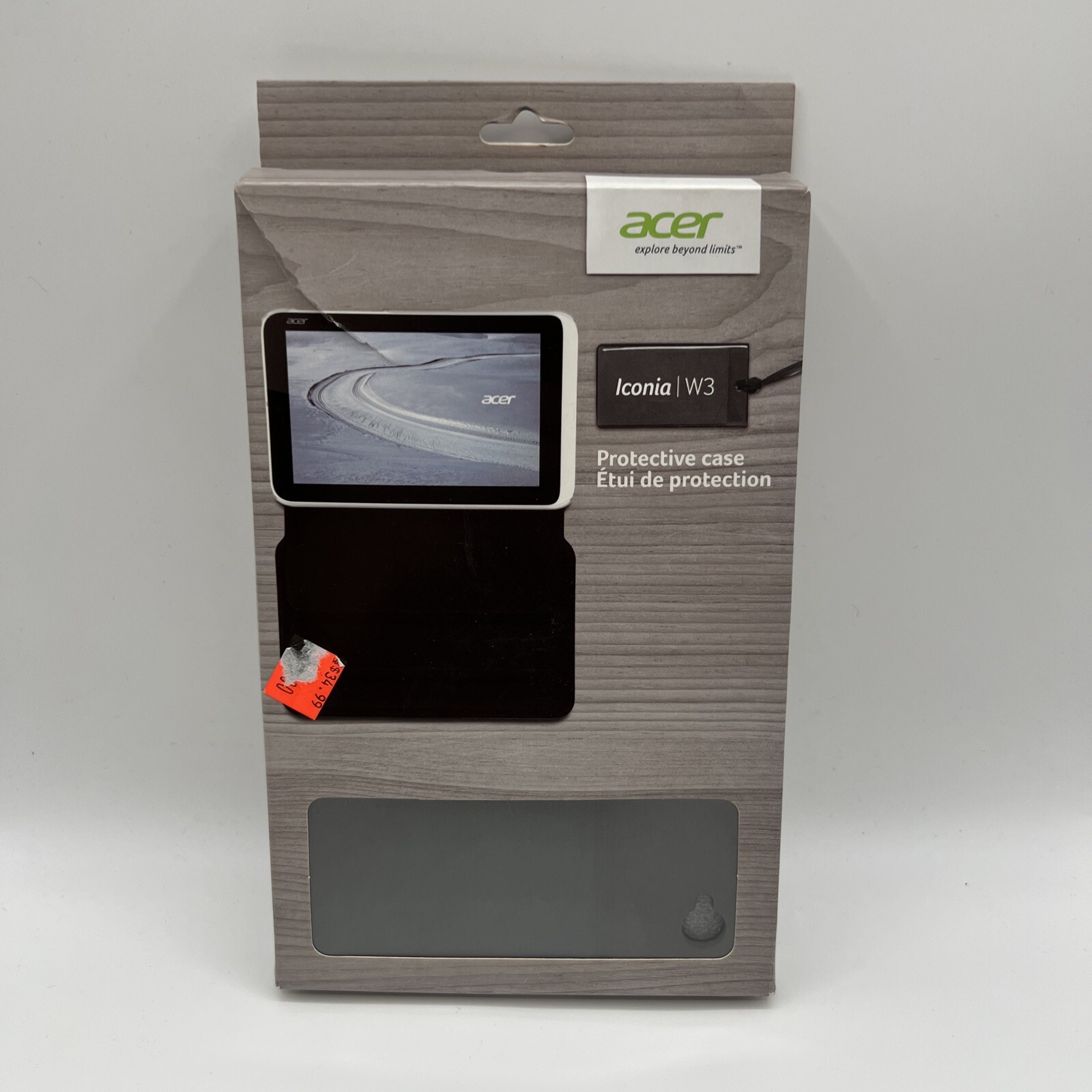 Acer Protective Cover For W3-810 Tablet Dark Gray Case Folding Folio 