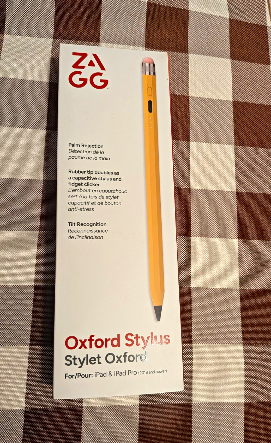 ZAGG Oxford Stylus for Apple iPad/iPad Pro w/ Palm Rejection, USB-C Yellow