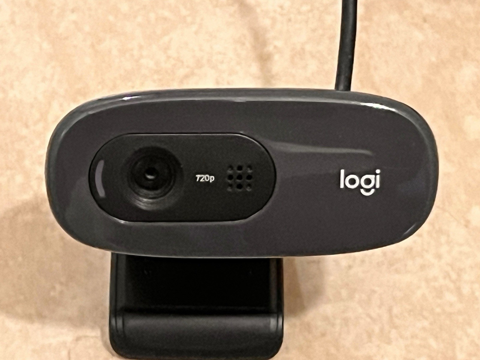 C270 HD WEBCAM Logi 720p/30fps Black Noise Reducing Mic Video Calling Widescreen