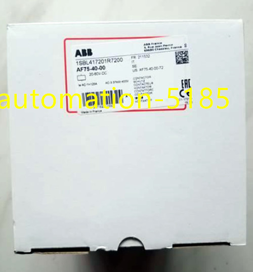 1PCS ABB contactor AF75-40-00 20-60VDC New fedex or DHL