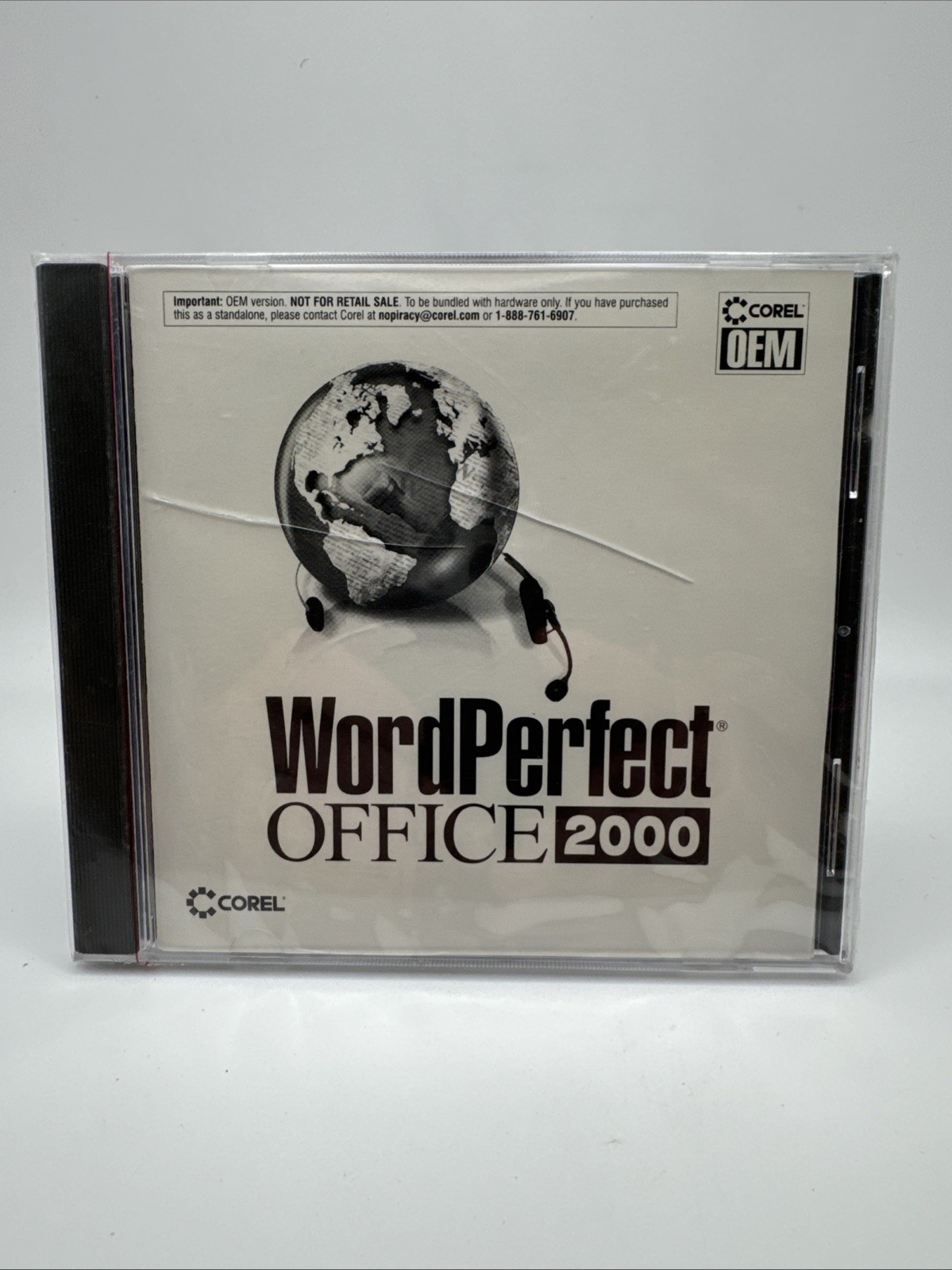 Corel WordPerfect Office 2000 Software CD ROM New Sealed OEM Version