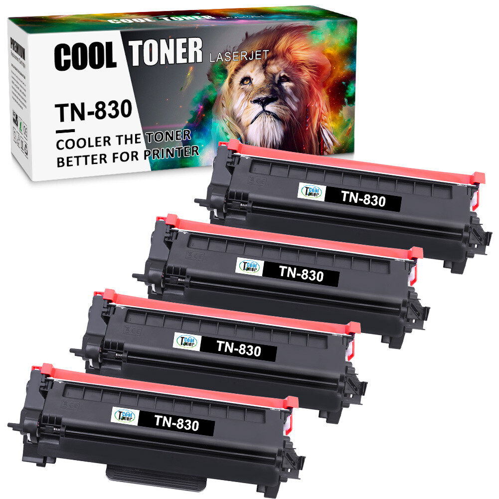 TN830 Toner Cartridge for Brother TN830 XL DCP-L2640DW HL-L2480DW HL-L2405W LOT