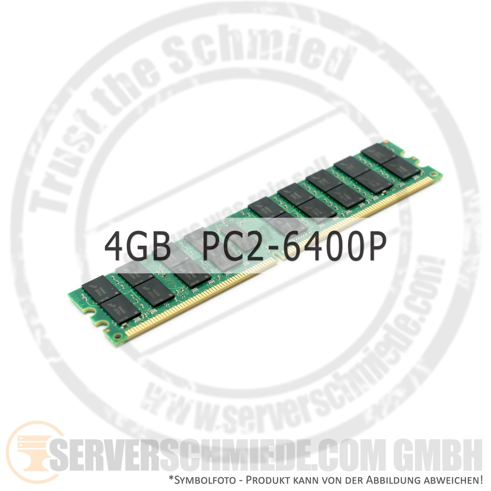 Micron 4GB 2Rx4 PC2-6400P PEH RAM HP 499277-061 MT36HTF51272PZ-80EH1