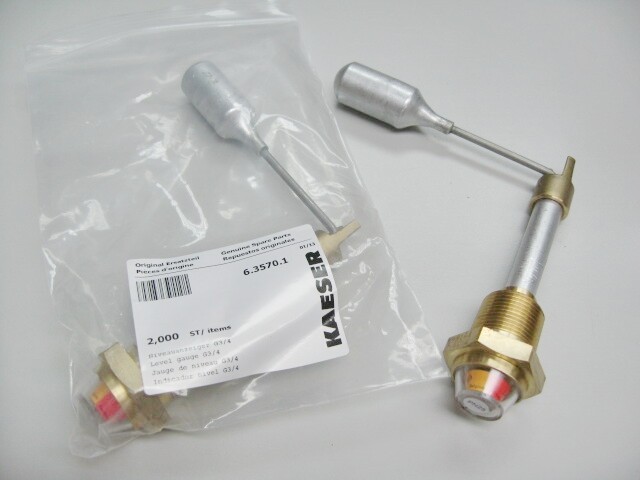 1PCS NEW 6.3570.1 Fit Kaeser Air Compressor Oil level Gauge