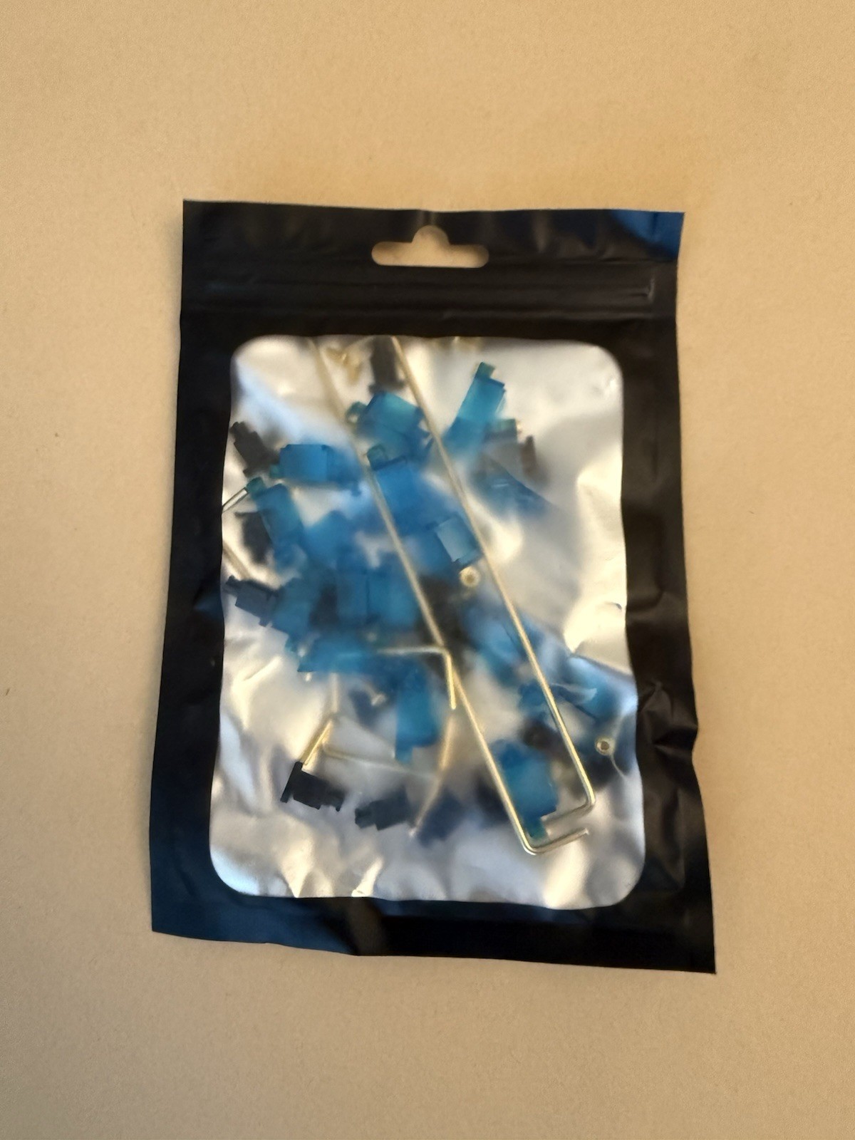 Kono Midnight PCB Screw-In Stabilizers Mechanical Keyboard Set Blue 6.25u 2u 