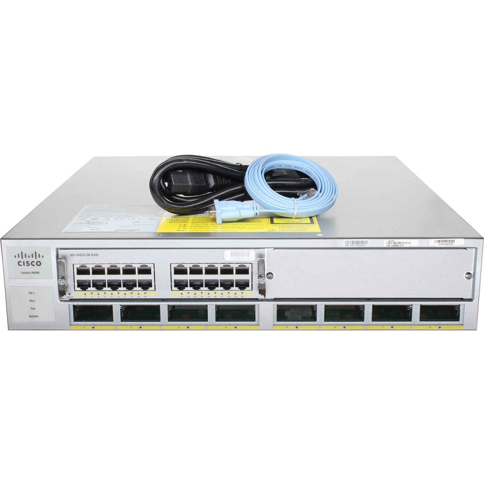 Cisco Catalyst WS-C4900M 8P X2 2 Slot Switch Chassis