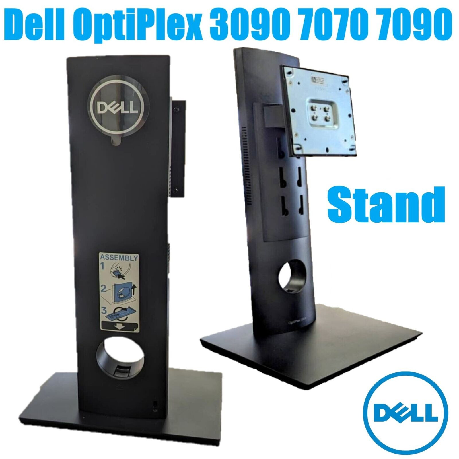 LOT 2 Dell OptiPlex 3090 7070 7090 Ultra Height Adjustable Stand WF24Y 1XWGH
