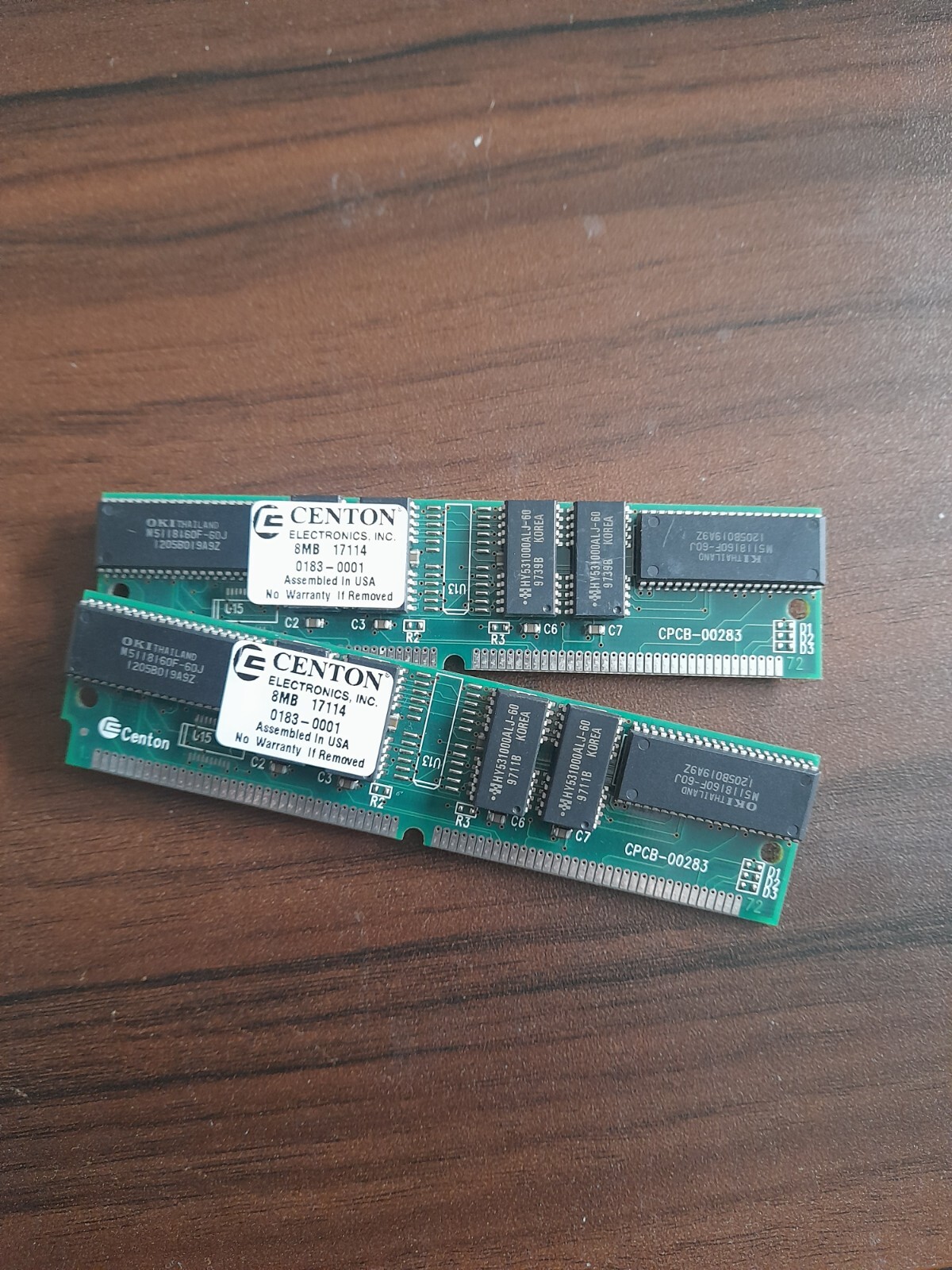 CENTON Electronics Inc. 16MB EDO RAM Modules 2x8MB 