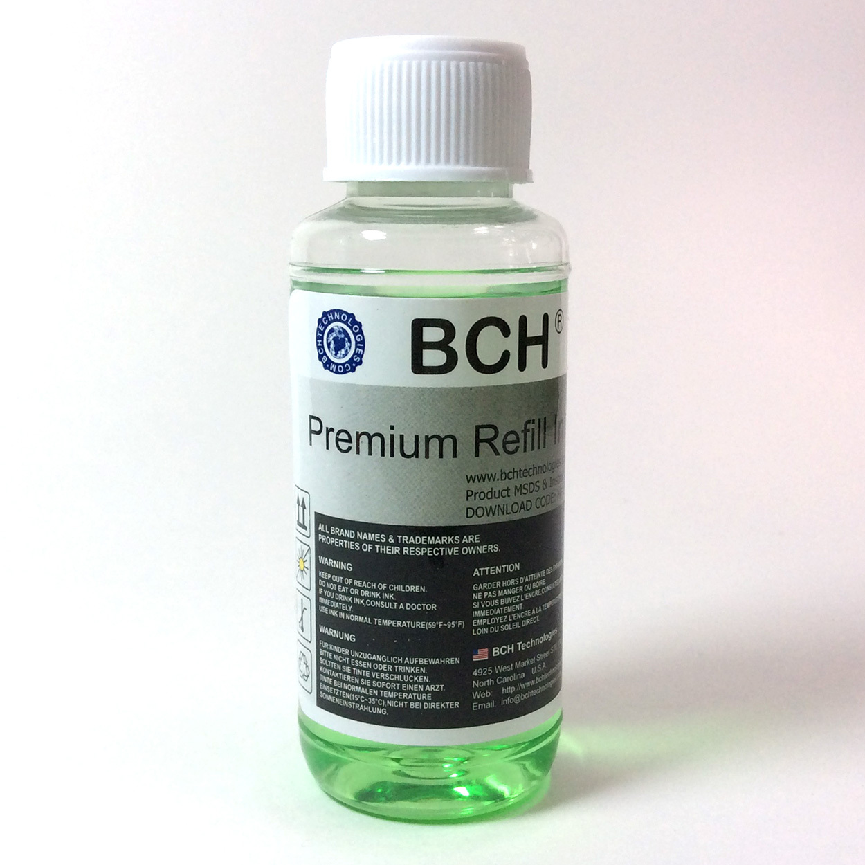 Absolute Clear Print Head Nozzle Cleaning Unclog Solution for Inkjet Printer 4oz