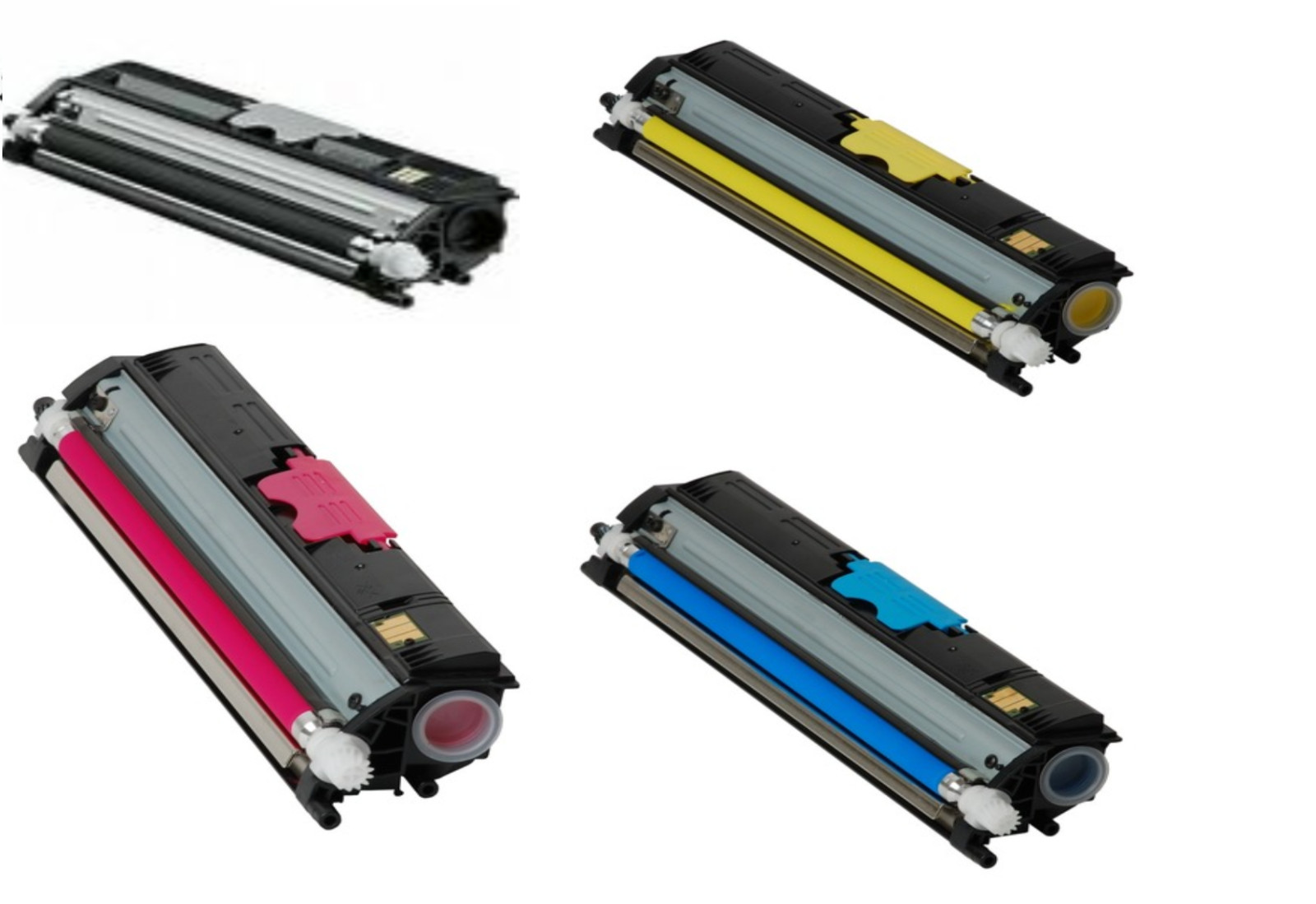 4PK CYMK Compatible Toner Cartridge for Okidata C110 C130N MC160 MC160n MC160MFP