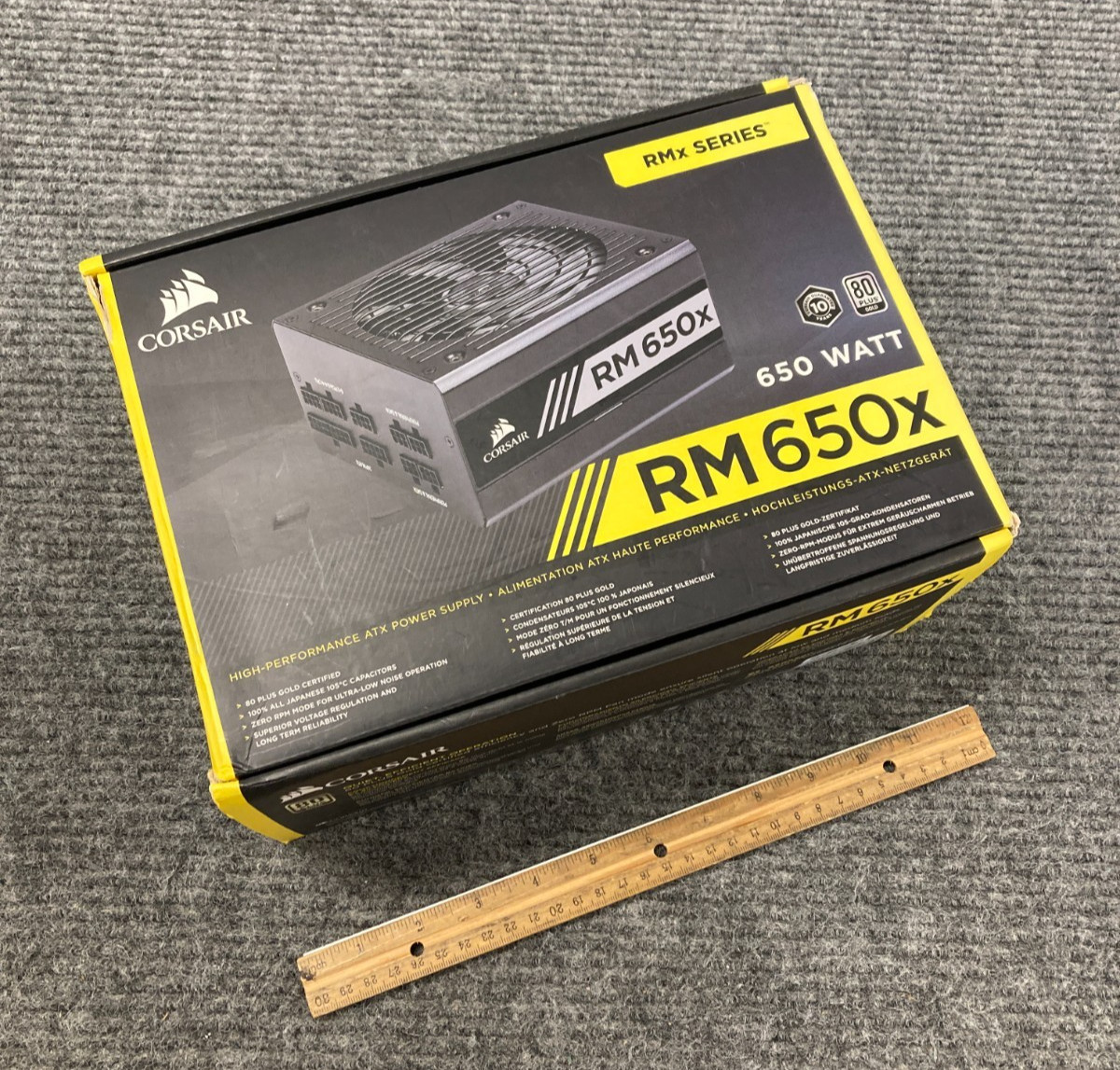 Corsair RM650x 650W Fully Modular ATX Power Supply 75-003443 - Open Box -