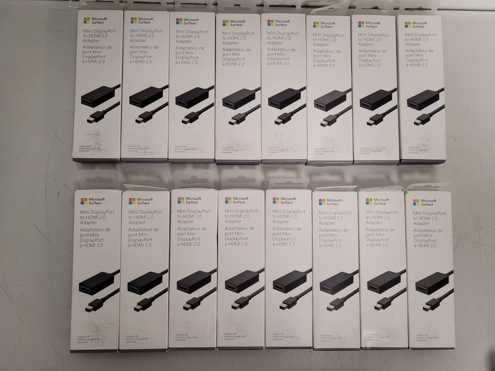Lot of 16 Microsoft Surface Mini DisplayPort to HDMI 2.0 Adapter 1819 New sealed