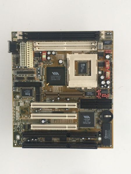 Vintage pcpartner  motherboard at skt 7, mvpsbs7 or  mvpsbs7-954 via chipset,